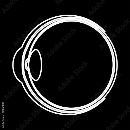 Eyeball it is icon .