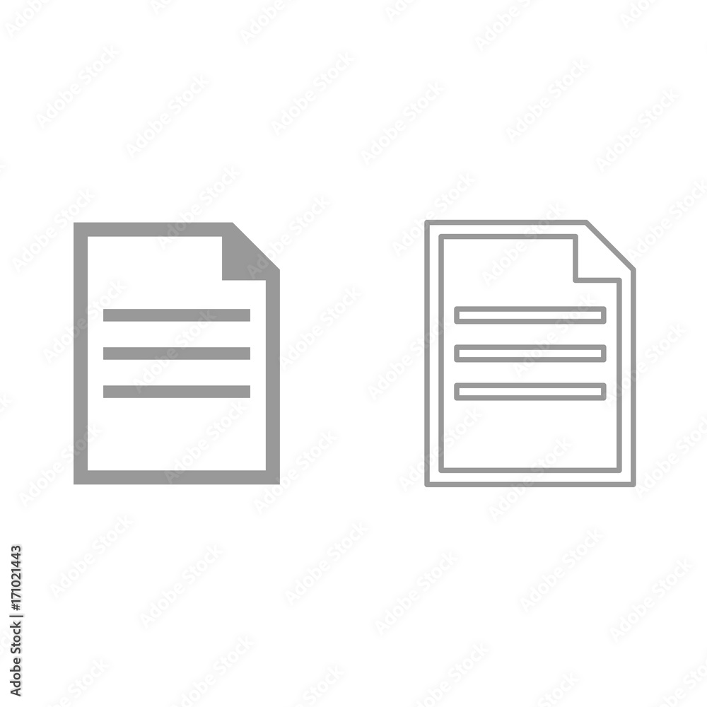 Document it is icon . Document it is icon .