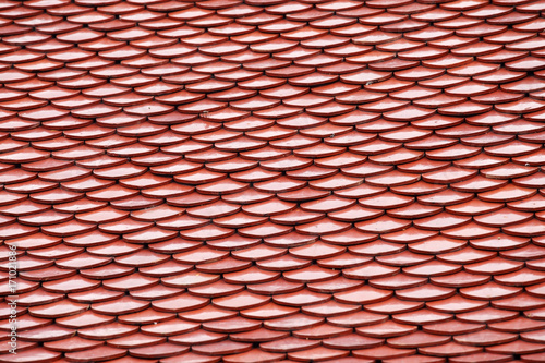 temple roof tile texture © sakhorn38
