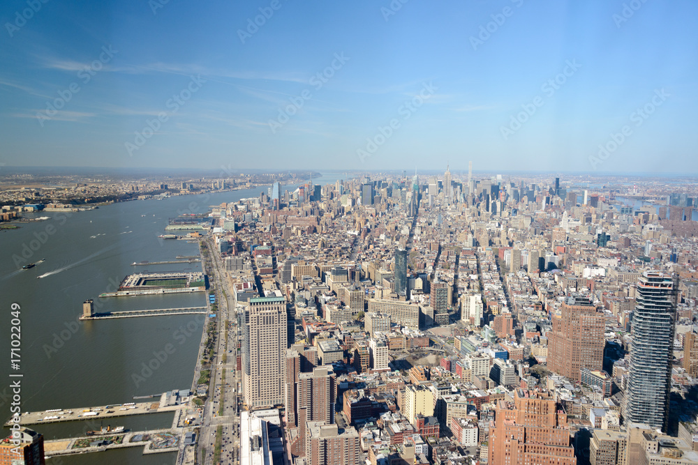 Obraz premium Skyline von New York City