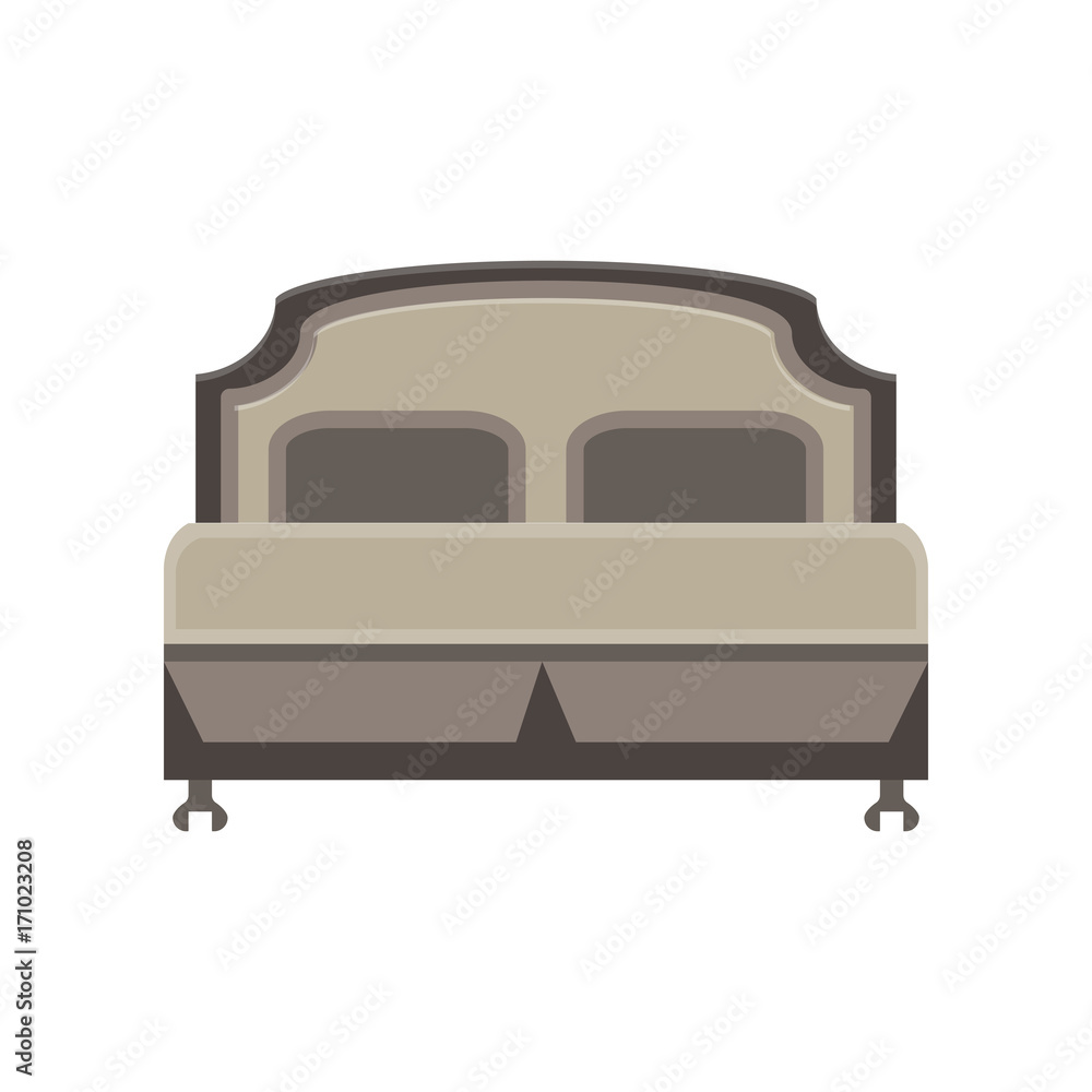 Bed icon vector illustration bedroom room hospital isolated furniture design sleep pillow hotel symbol Bed icon vector illustration bedroom room hospital isolated furniture design sleep pillow hotel symbol