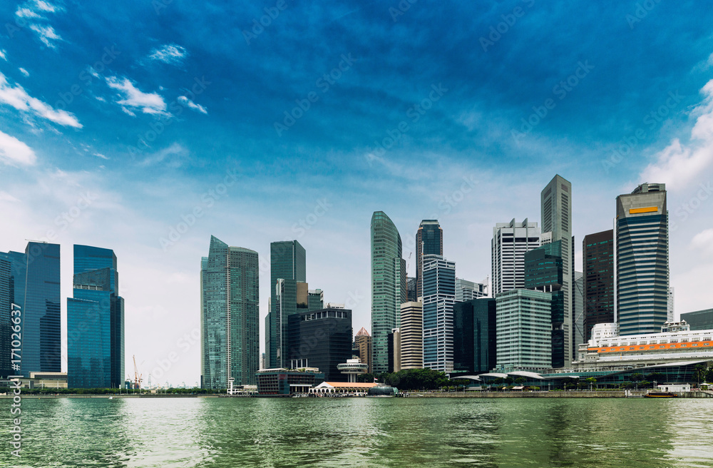 Fototapeta premium Singapore City