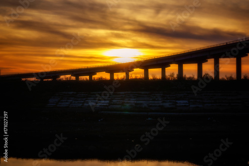 Bridge sunset © Virgil
