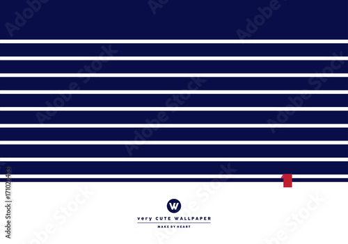 cute marine navy summer wal...