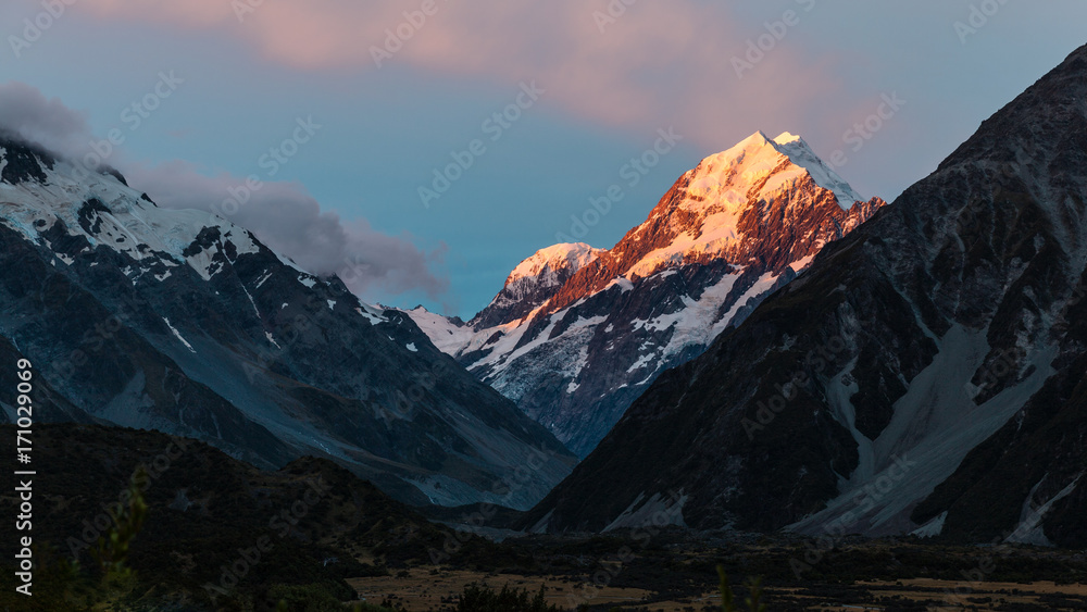 Mount Cook sunset