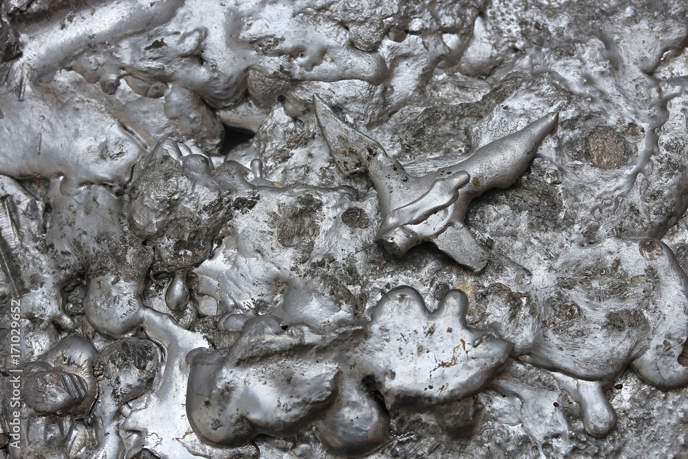 incredible landscape of molten metal incredible landscape of molten metal