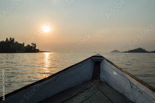 Sunset Boat Ride on Lake Kivu, Kibuye, Rwanda