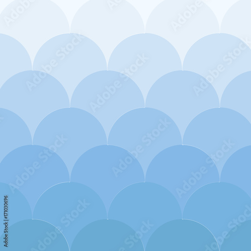 Vintage Abstract soft blue background Circles Pattern