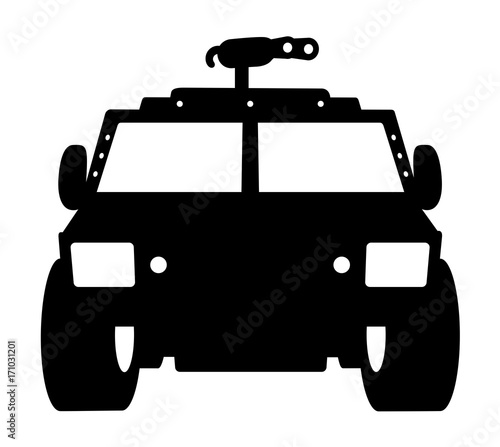 Jeep Car Silhouette