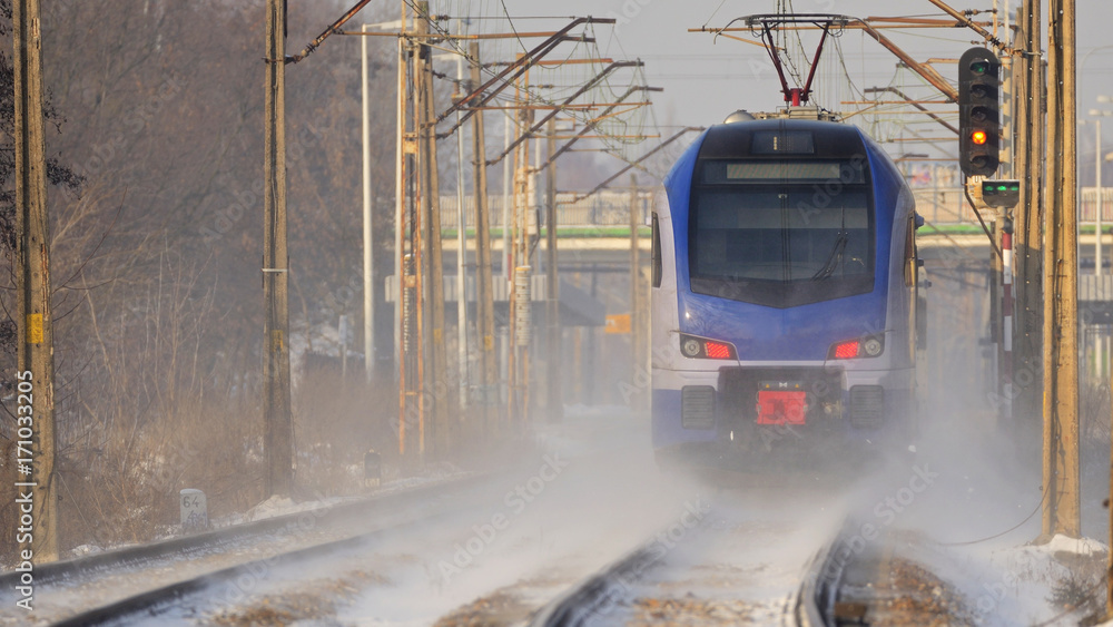 Naklejka premium Train