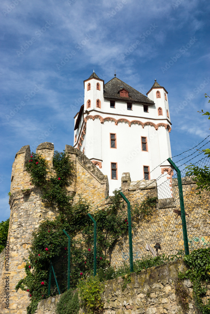 Die Kurfürstliche Burg in Eltville am Rhein, Rheingau, Hessen