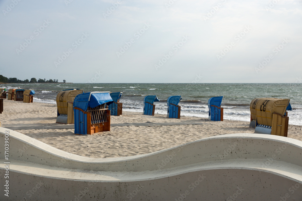 Am Strand im Ostseebad Kellenkusen, Schleswig-Holstein Am Strand im Ostseebad Kellenkusen, Schleswig-Holstein