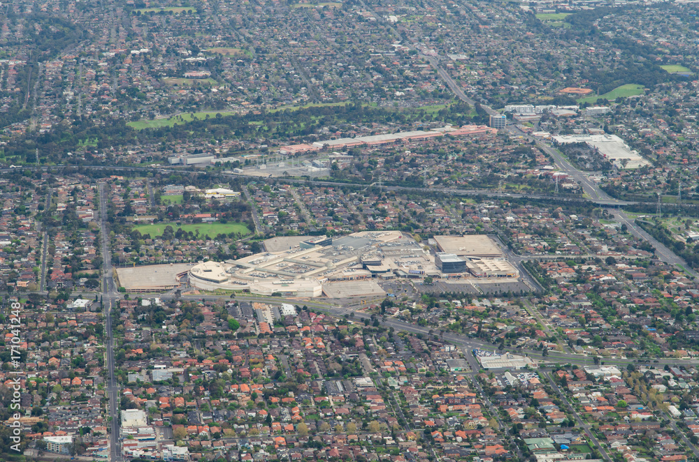Chadstone shopping centre in suburban Melbourne, Australia.