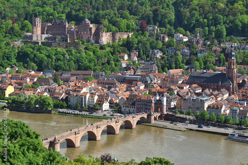Heidelberg vom Philosophenweg