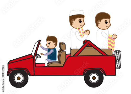 Cartoon MP Political Leaders