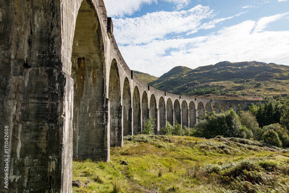 Glenfinnan Viaduct is a railway viaduct in Scotland