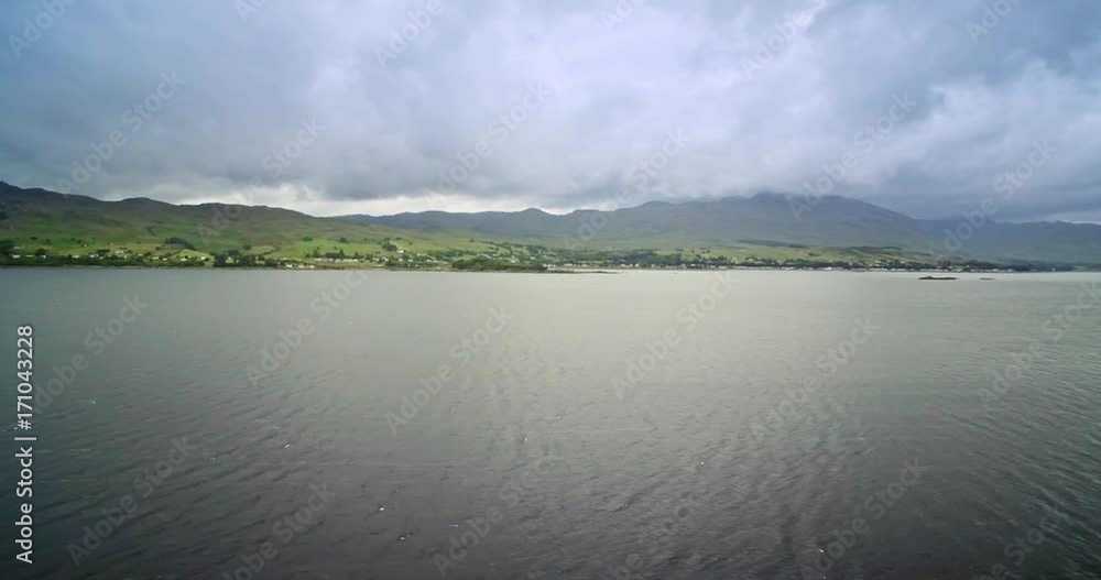 Aerial, Loch Kishorn, Scotland - Graded Version Aerial, Loch Kishorn, Scotland - Graded Version