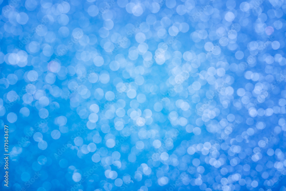 Blue abstract blur background.