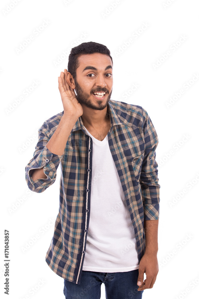 Smiling young man Smiling young man
