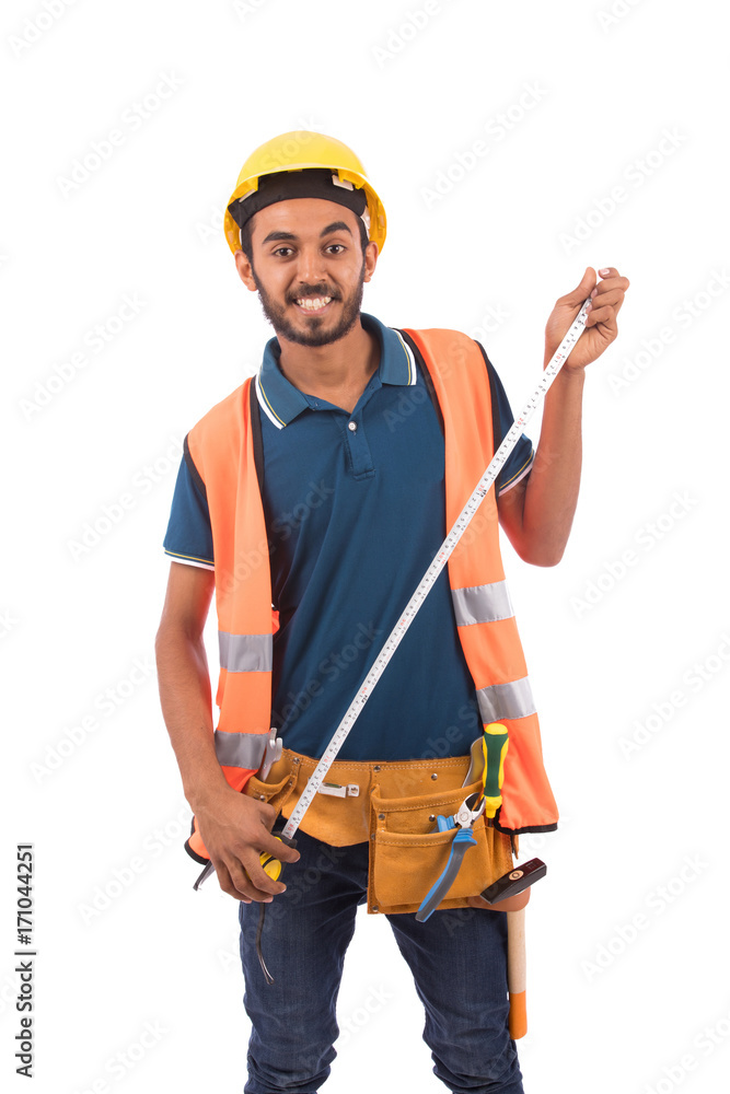 Smiling worker Smiling worker