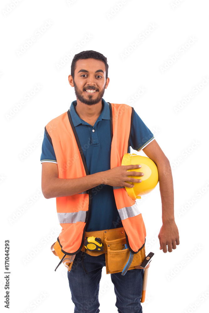Smiling worker Smiling worker
