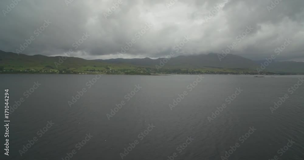 Aerial, Loch Kishorn, Scotland - Native Version Aerial, Loch Kishorn, Scotland - Native Version