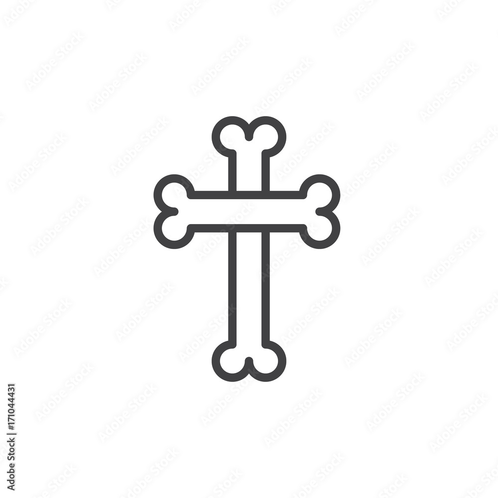 Bones in the form of a cross icon vector, filled flat sign, solid pictogram isolated on white. Halloween holiday Symbol, logo illustration Bones in the form of a cross icon vector, filled flat sign, solid pictogram isolated on white. Halloween holiday Symbol, logo illustration