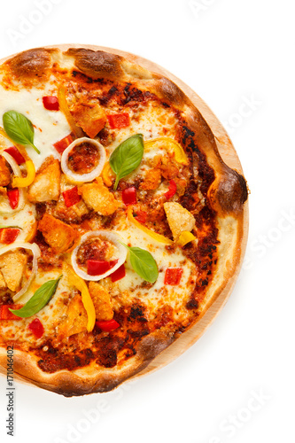  Pizza with chicken 