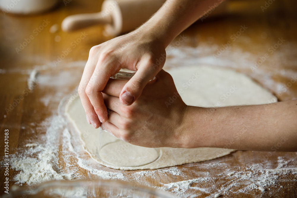 Making dumplings Making dumplings