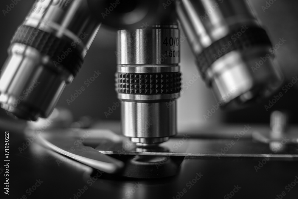 Optical Microscope. Microscope is used for conducting planned, research experiments, educational demonstrations in medical and clinical laboratories. Optical Microscope. Microscope is used for conducting planned, research experiments, educational demonstrations in medical and clinical laboratories.