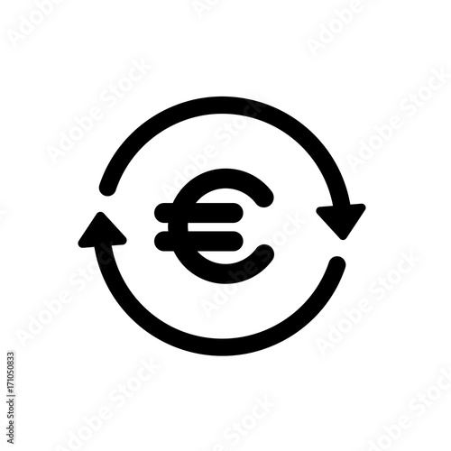 euro exchange icon