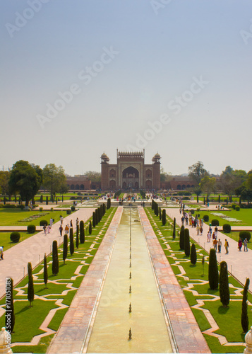 West gate of the Taj Mahal