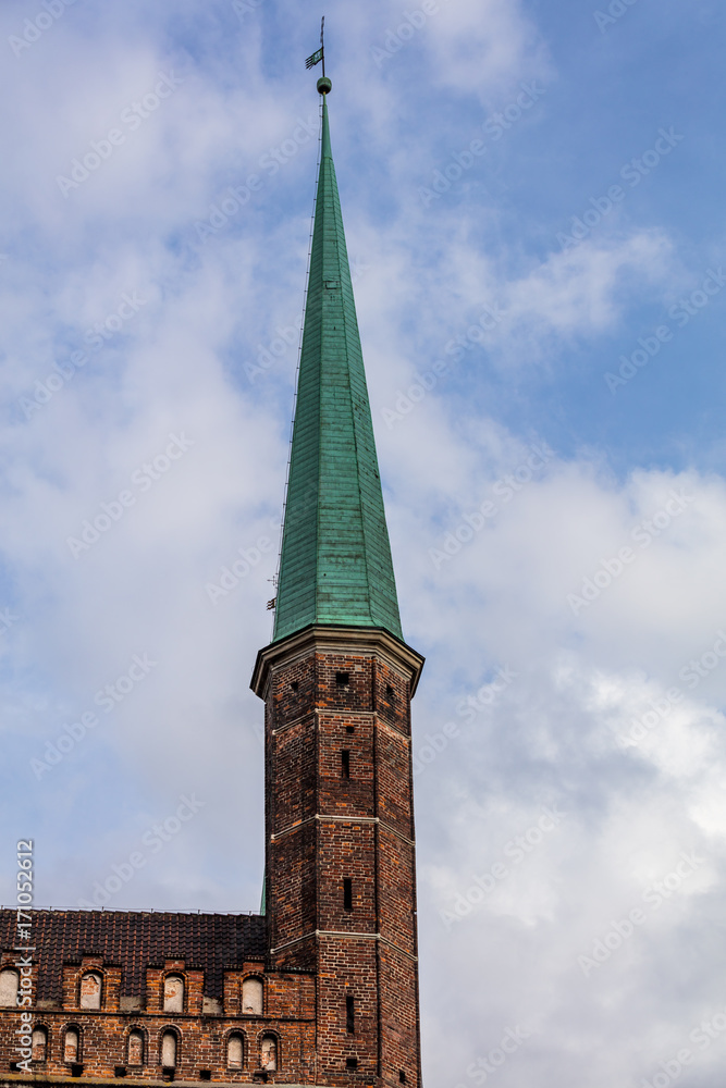 Obraz premium Marienkirche in Danzig