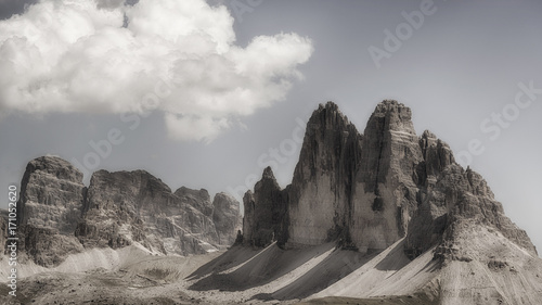 Quadro em tela Three Peaks of Lavaredo