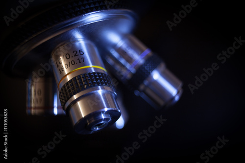 Optical Microscope. Microscope is used for conducting planned, research experiments, educational demonstrations in medical and clinical laboratories.