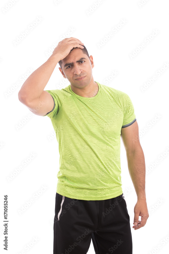 Disappointed young man Disappointed young man