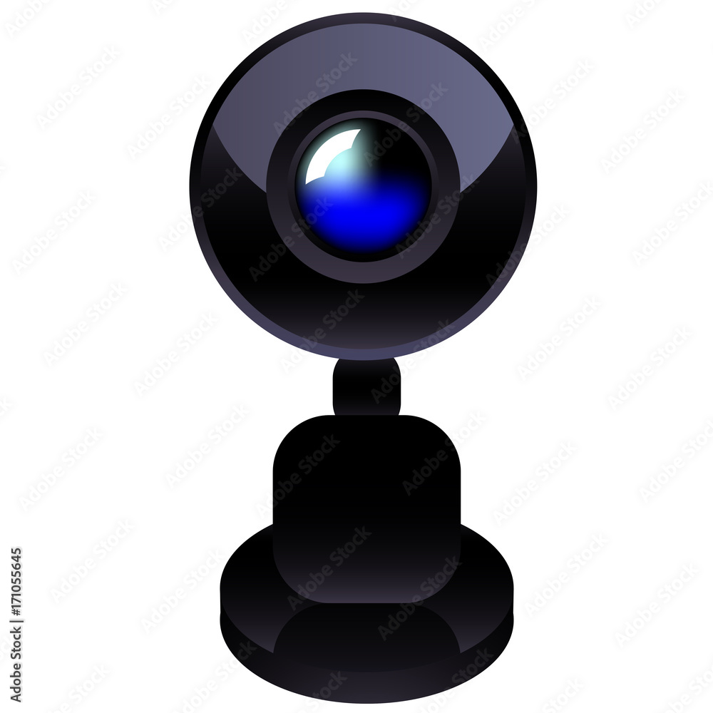 isolated web camera isolated web camera