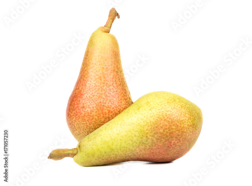 Two fresh pears