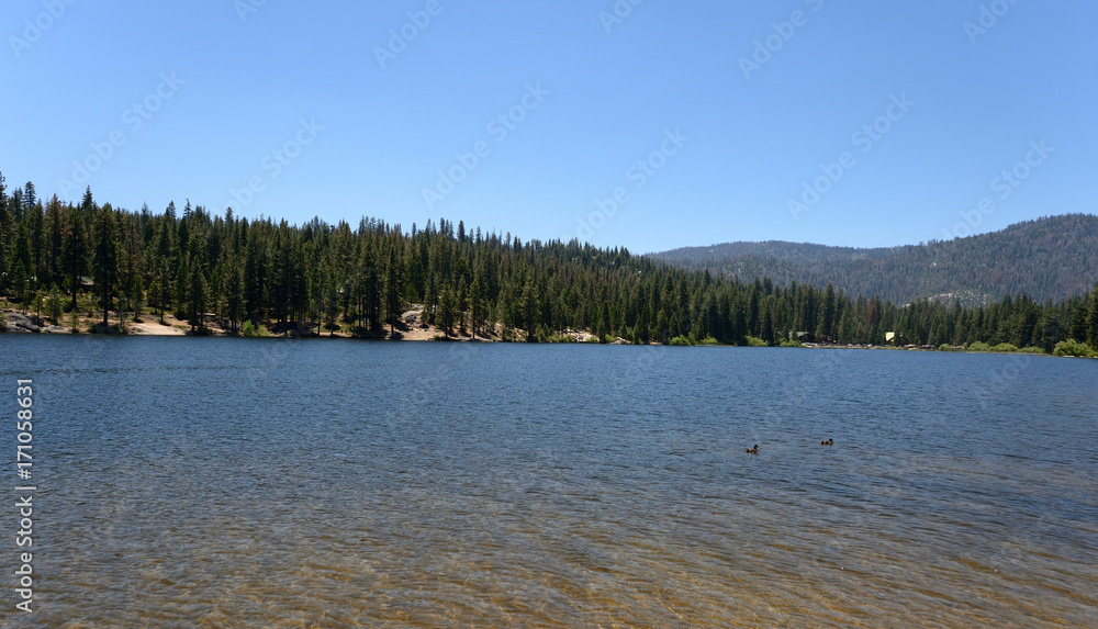 Mountain lake in Sequoia National Park, California, USA Mountain lake in Sequoia National Park, California, USA