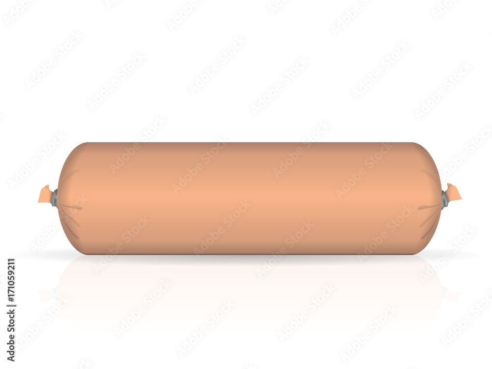 Packaging for sausage, pie or ice cream for your design and logo. It's easy to change colors. blank vector EPS 10 Mock Up Packaging for sausage, pie or ice cream for your design and logo. It's easy to change colors. blank vector EPS 10 Mock Up
