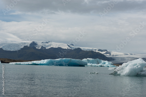 Icebergs in Jokulsarlon - Glacial Lagoon