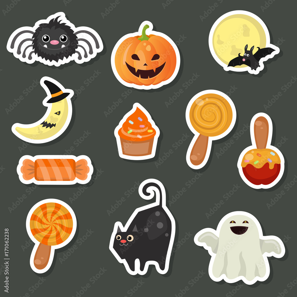 Halloween symbols collection Halloween symbols collection