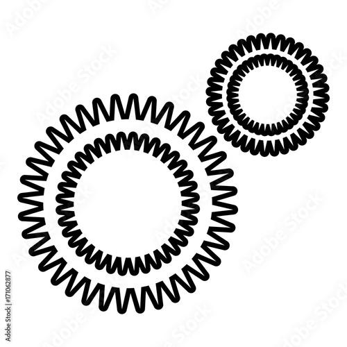 Mildew virus icon , outline style