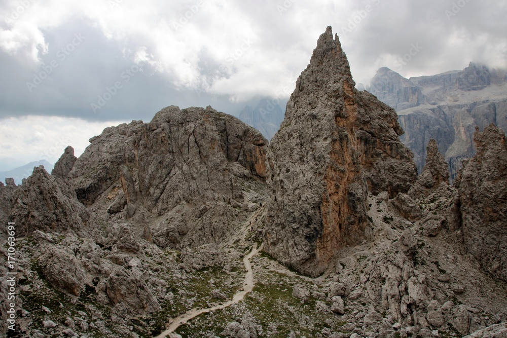 Fototapeta premium Dolomite's landscape - Col Pradat