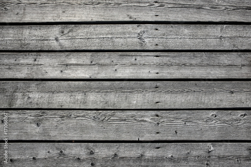 Wallpaper Mural Old gray Wooden board horizontal texture background Torontodigital.ca