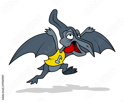 Dumb Bird Dinosaur Running