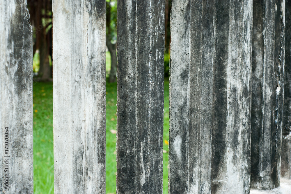 Obraz premium Cement pillars