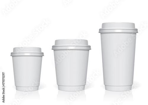 Wallpaper Mural Plastic cup for your design and logo Torontodigital.ca