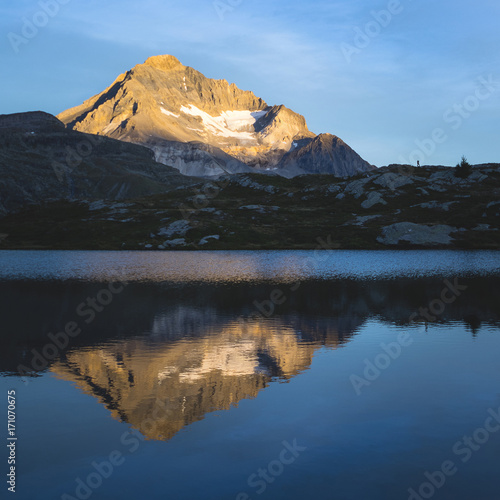 Reflection of a capture photo