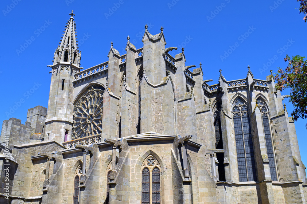 Fototapeta premium Carcassonne, ciudad medieval amurallada